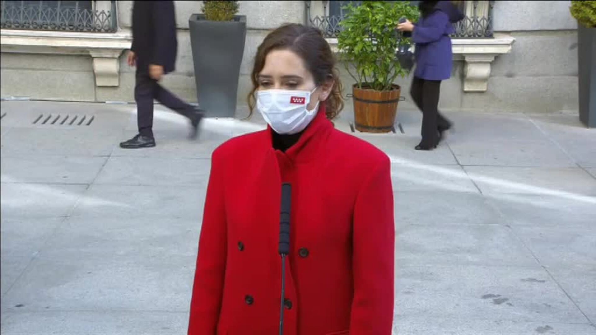 Díaz Ayuso: &quot;La evolución de la epidemia es tranquila, propia de estas fechas&quot;