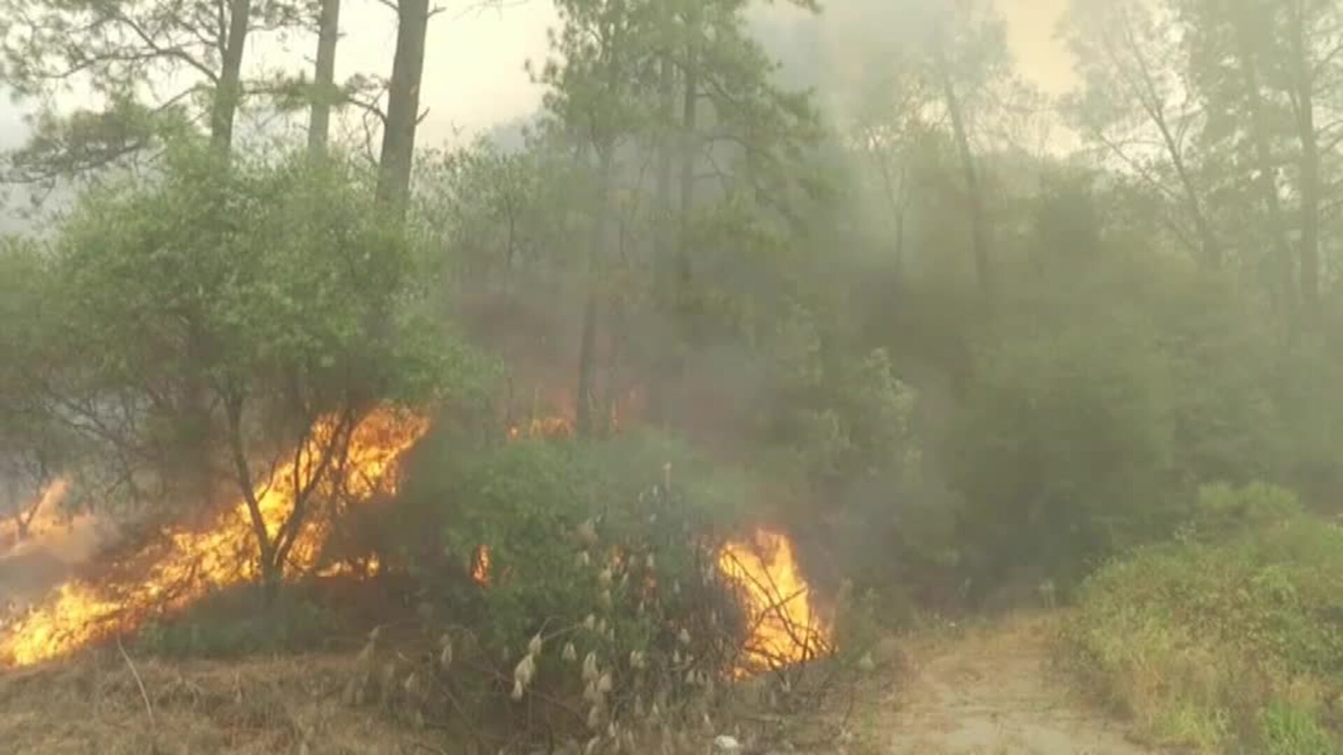 El calor da un respiro a los bomberos que luchan contra los incendios en California