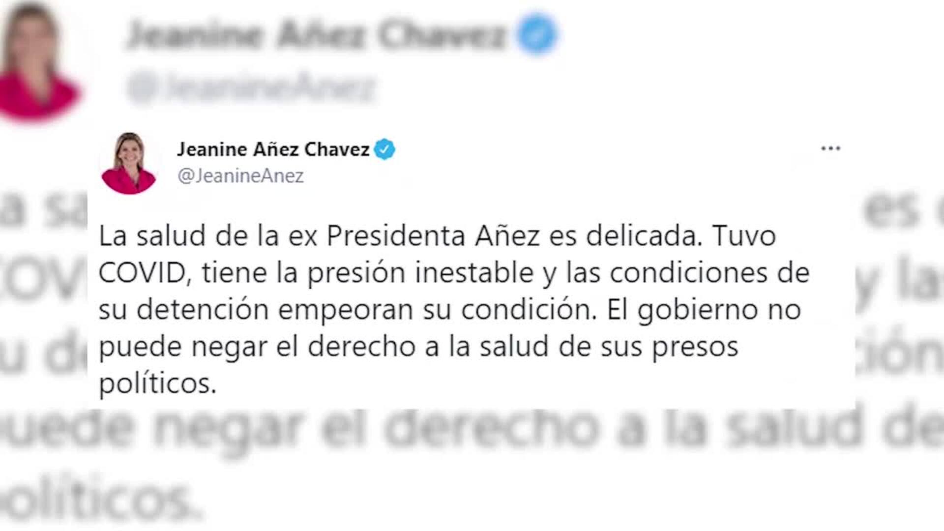 La Justicia de Bolivia mantiene prisión preventiva de Añez durante seis meses