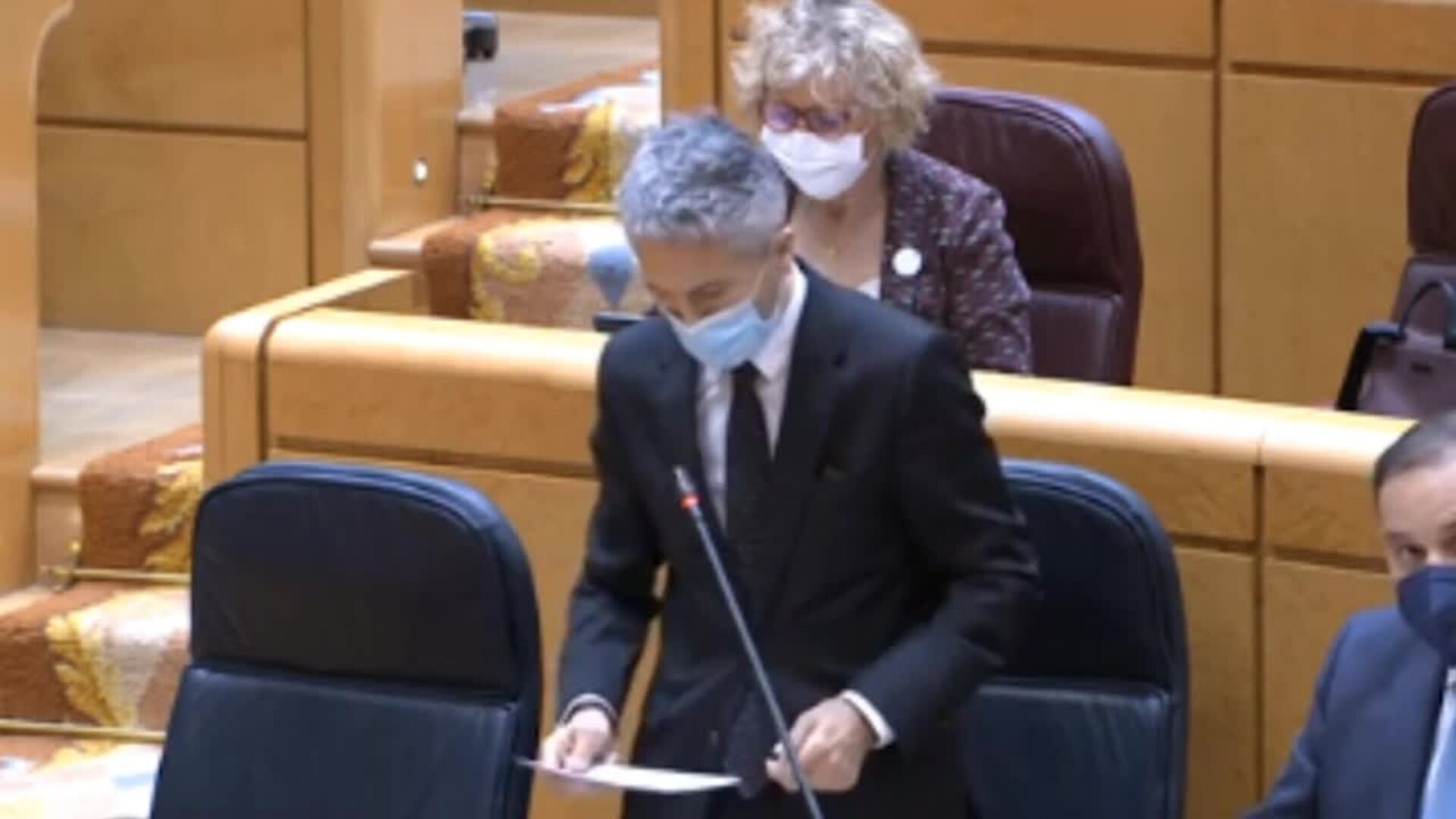 Marlaska defiende respuesta &quot;extraordinariamente rápida&quot; del Gobierno en Ceuta