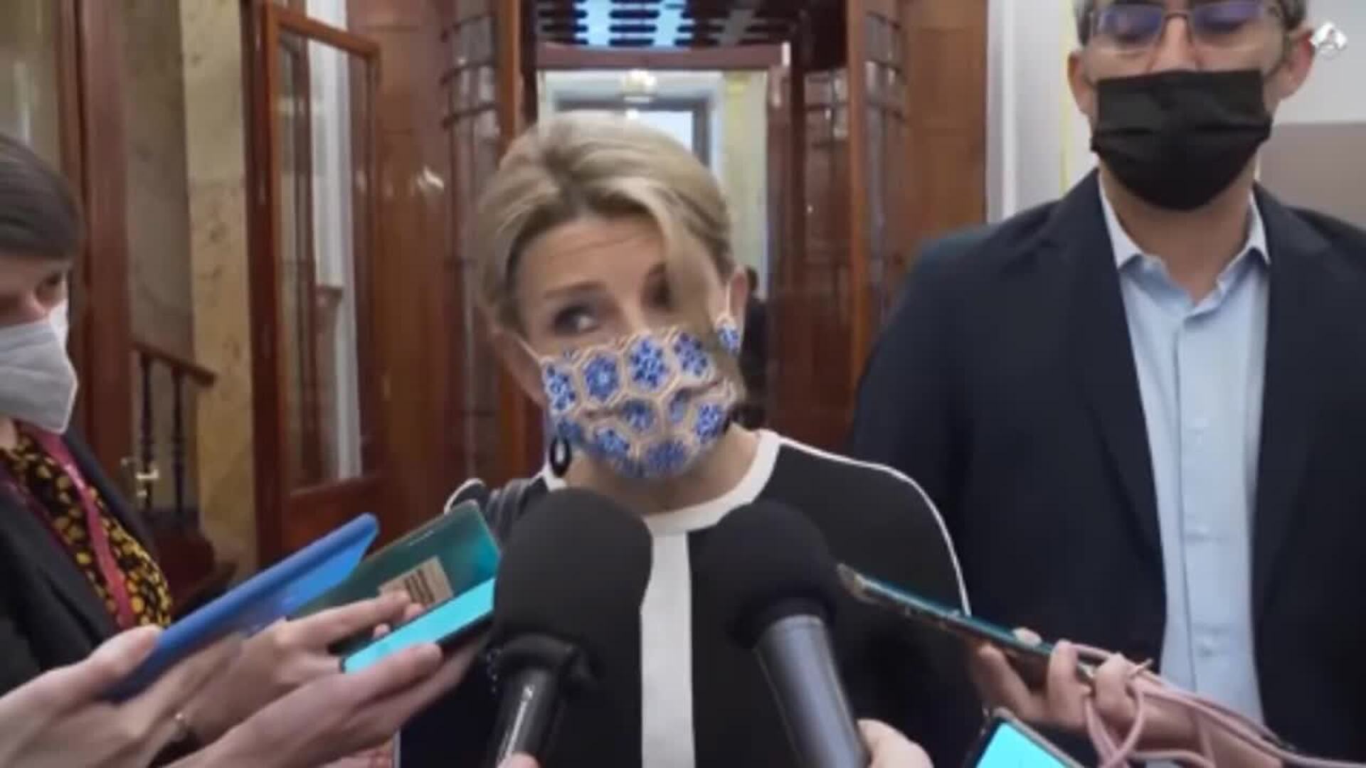 Díaz rechaza etiquetar como extrema derecha a los transportistas