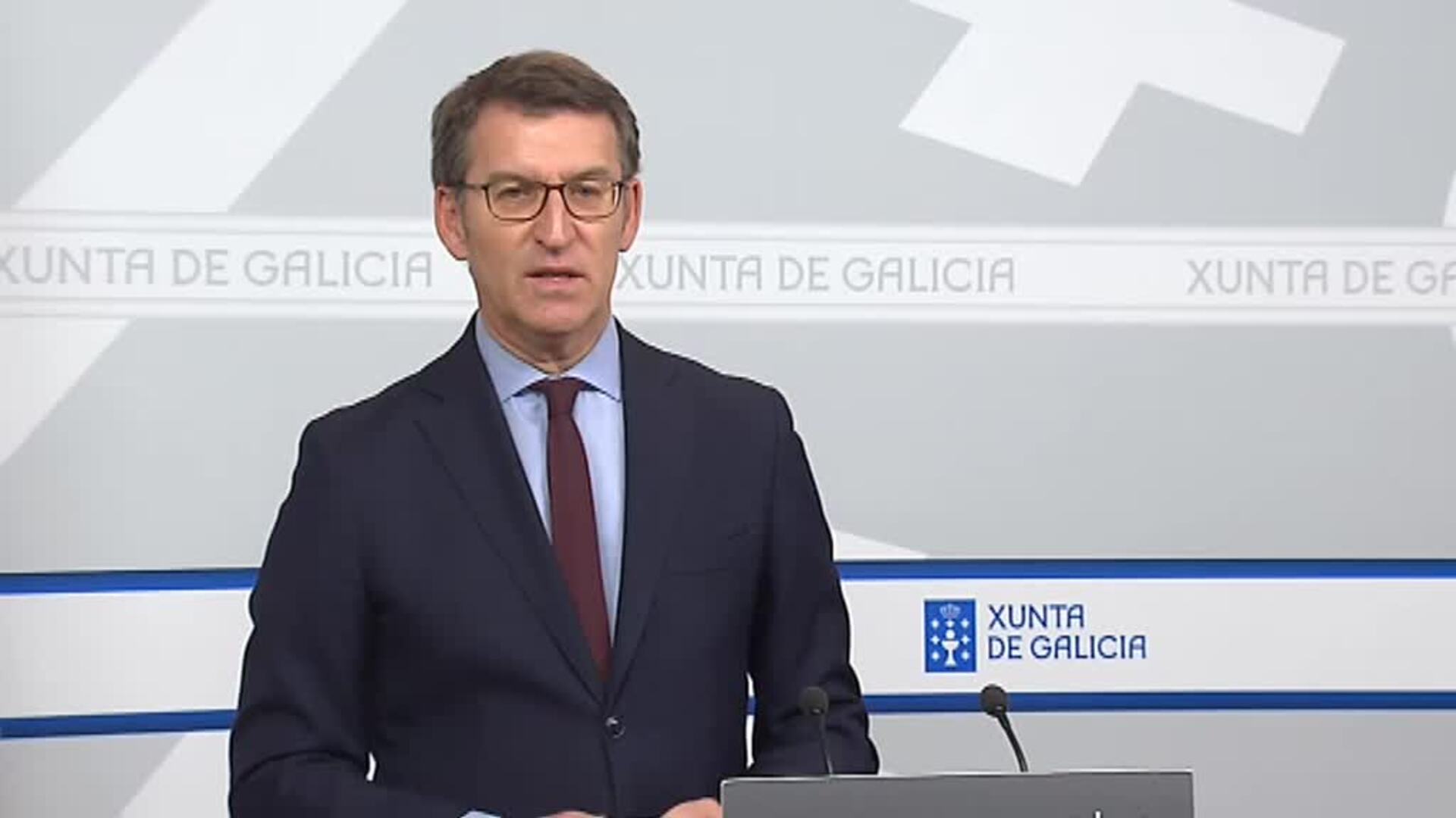 Feijóo denuncia las diferencias de trato del Gobierno central con Cataluña