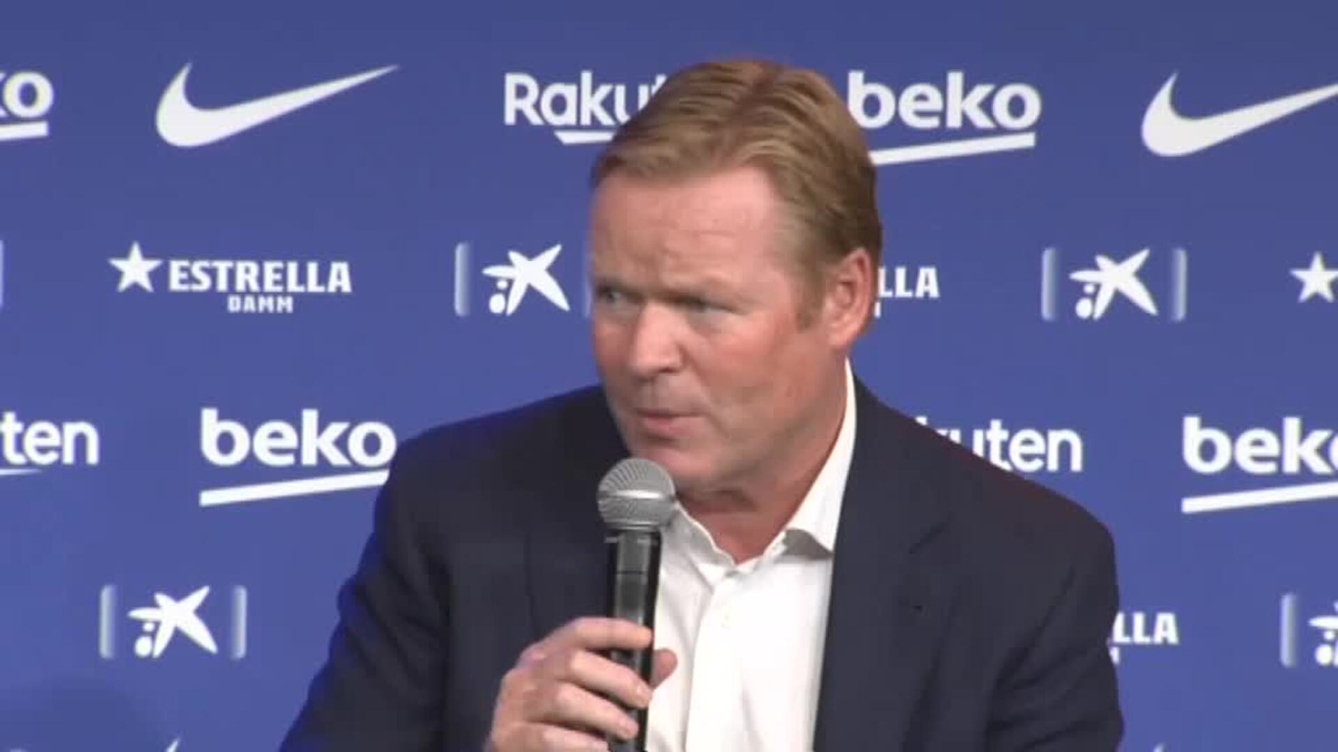 Koeman: &quot;No sé si tengo que convencer a Messi&quot;
