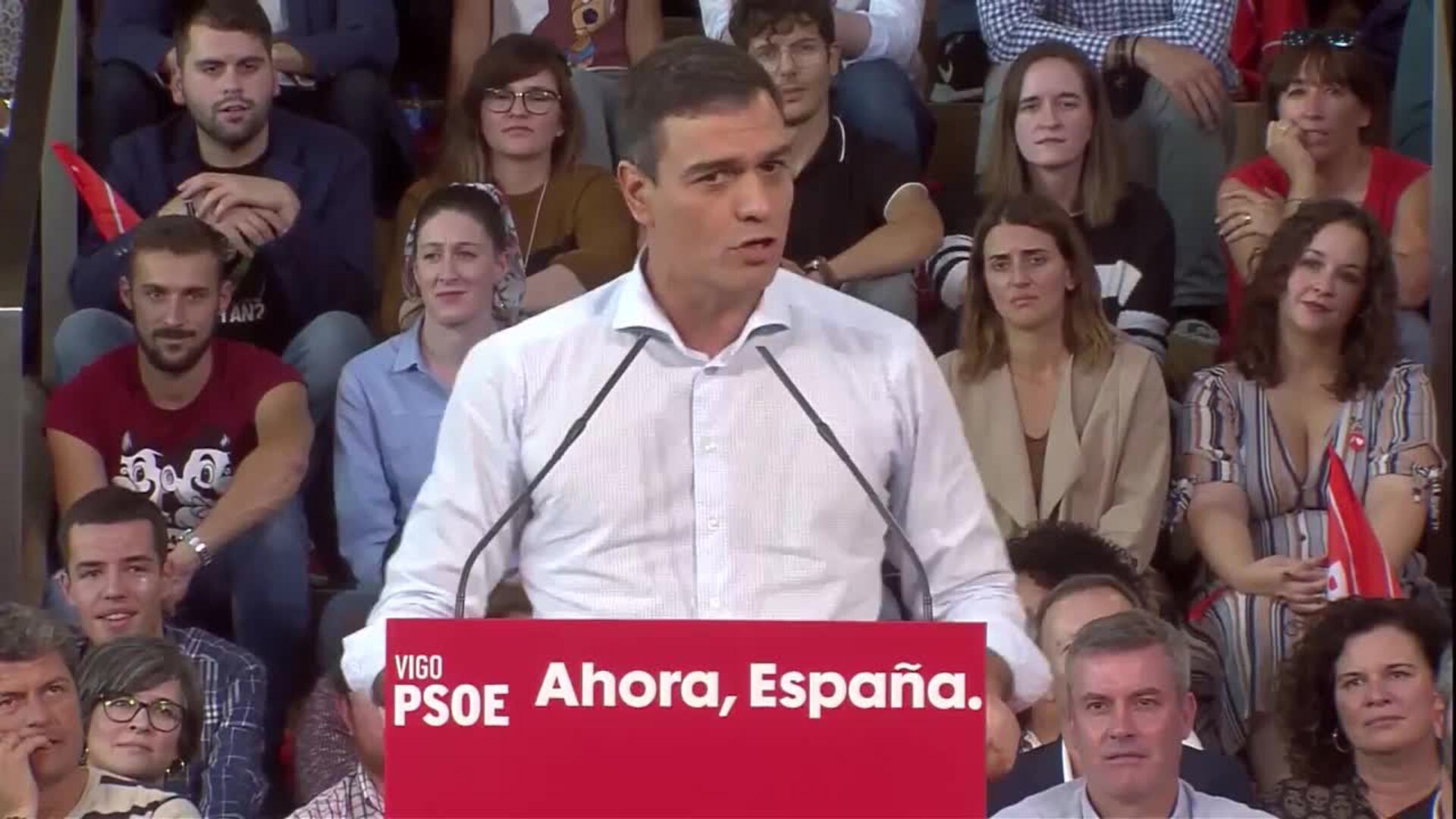 Pedro Sánchez avisa a Rivera de que no pide su apoyo