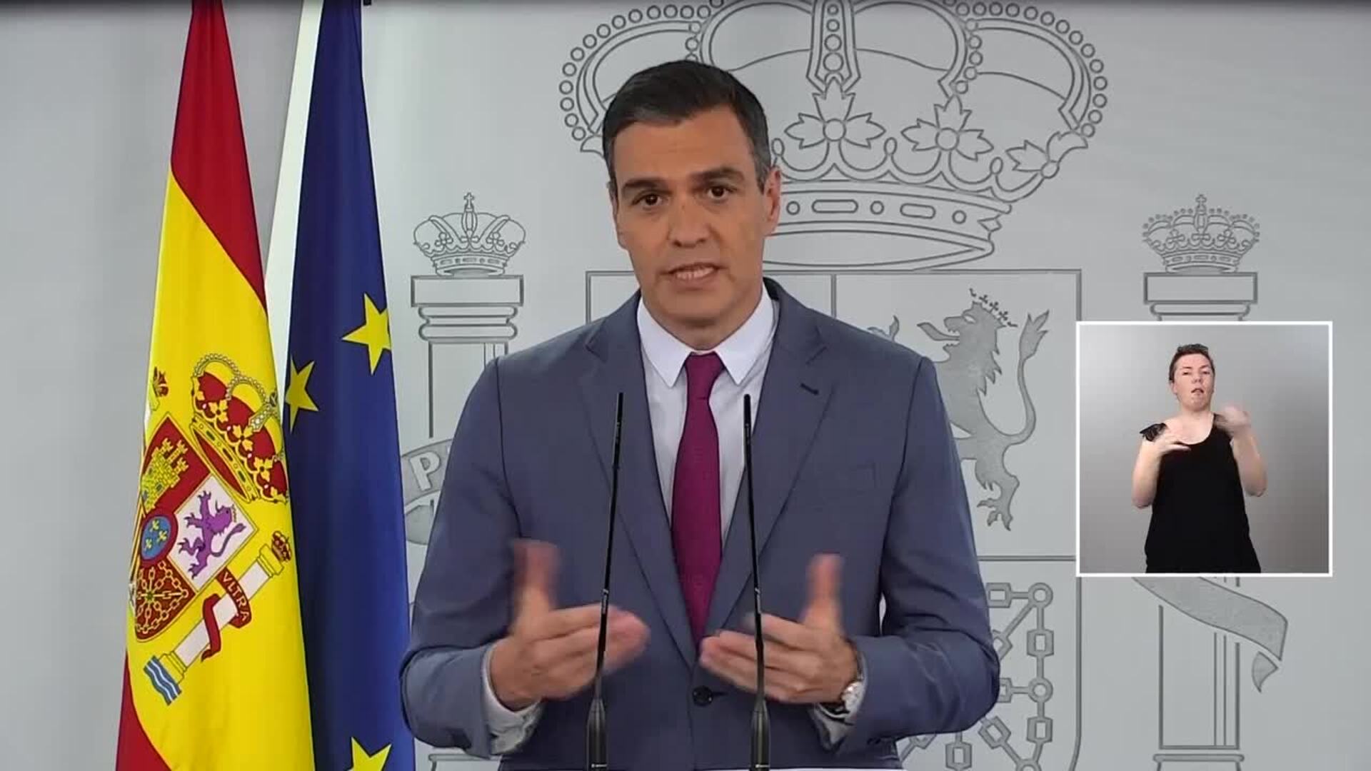 Sánchez apuesta por una recuperación social, verde, digital y más feminista