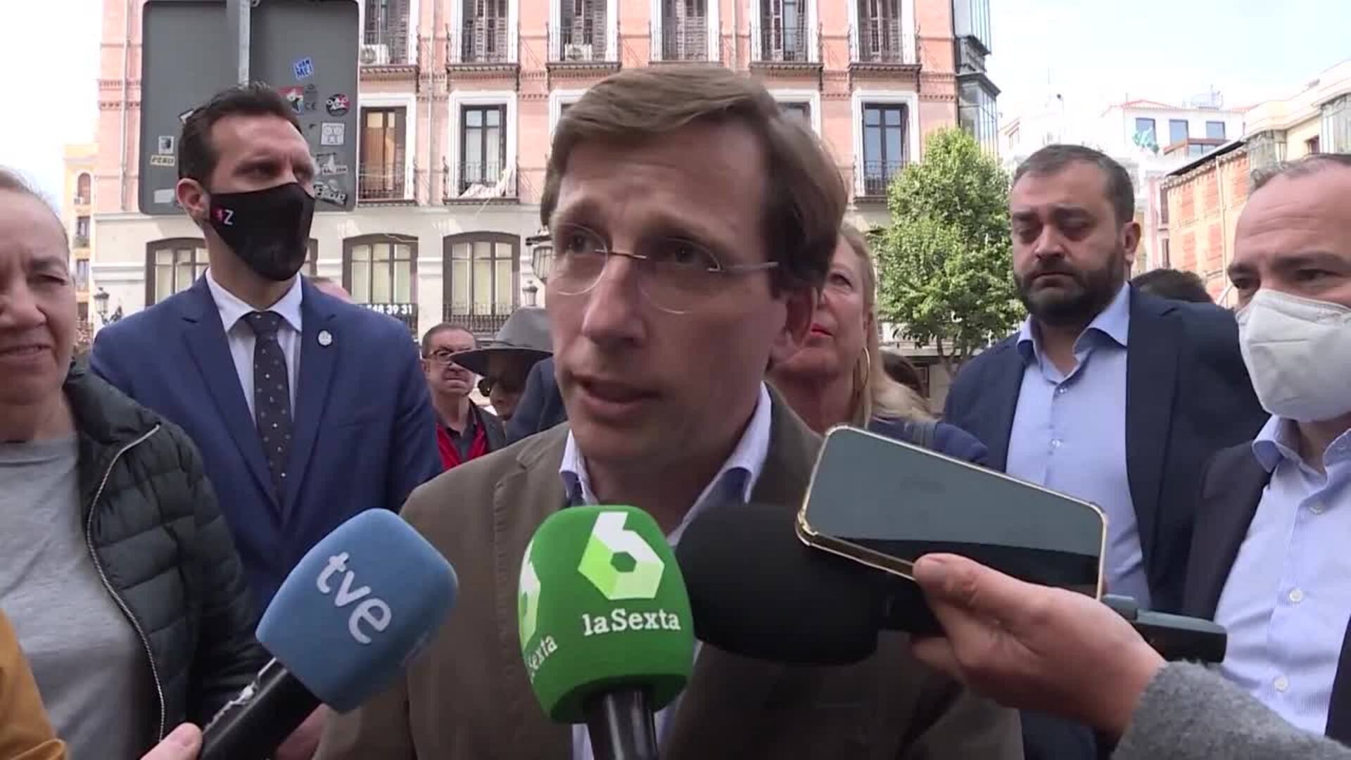 Almeida cree que el abogado que lo demanda actúa &quot;dirigido&quot; por el PSOE