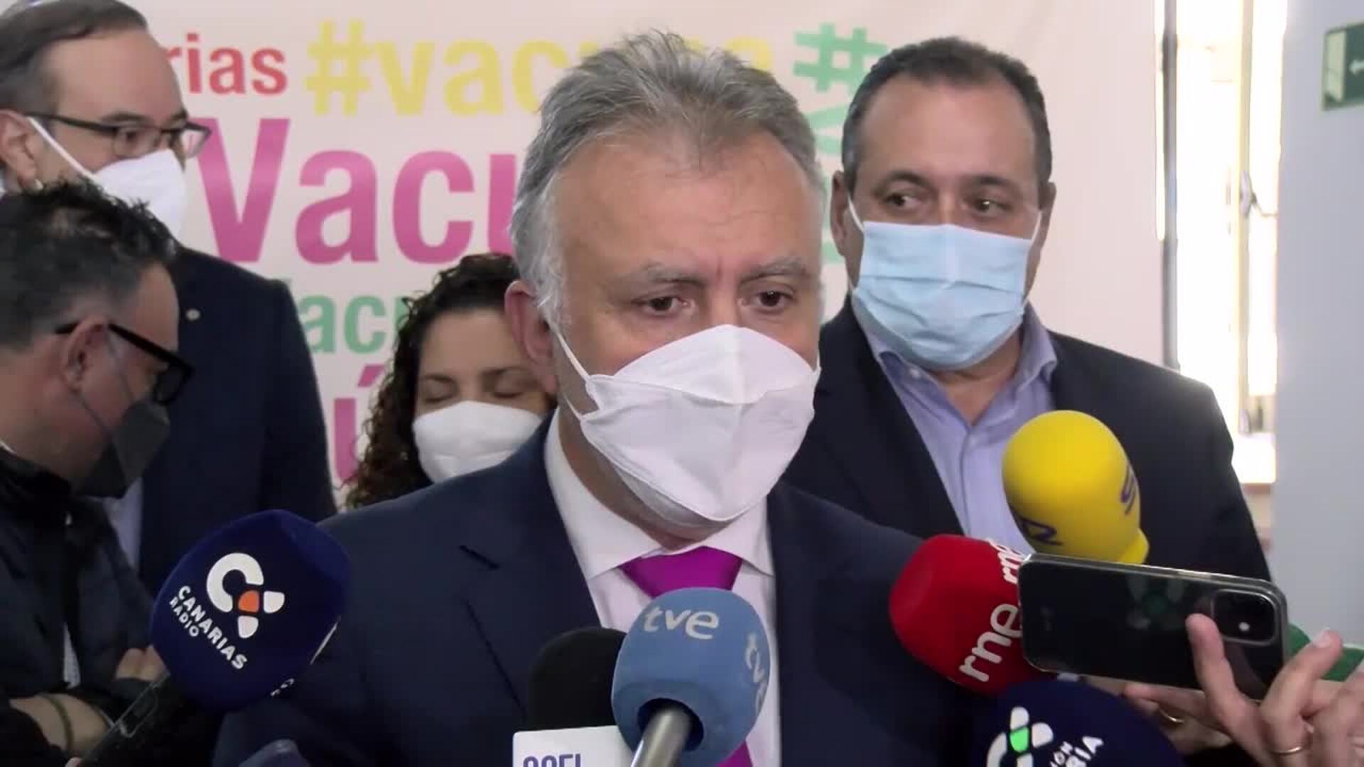Torres agradece la entrega de los sanitarios cuando se cumplen dos años del primer caso Covid