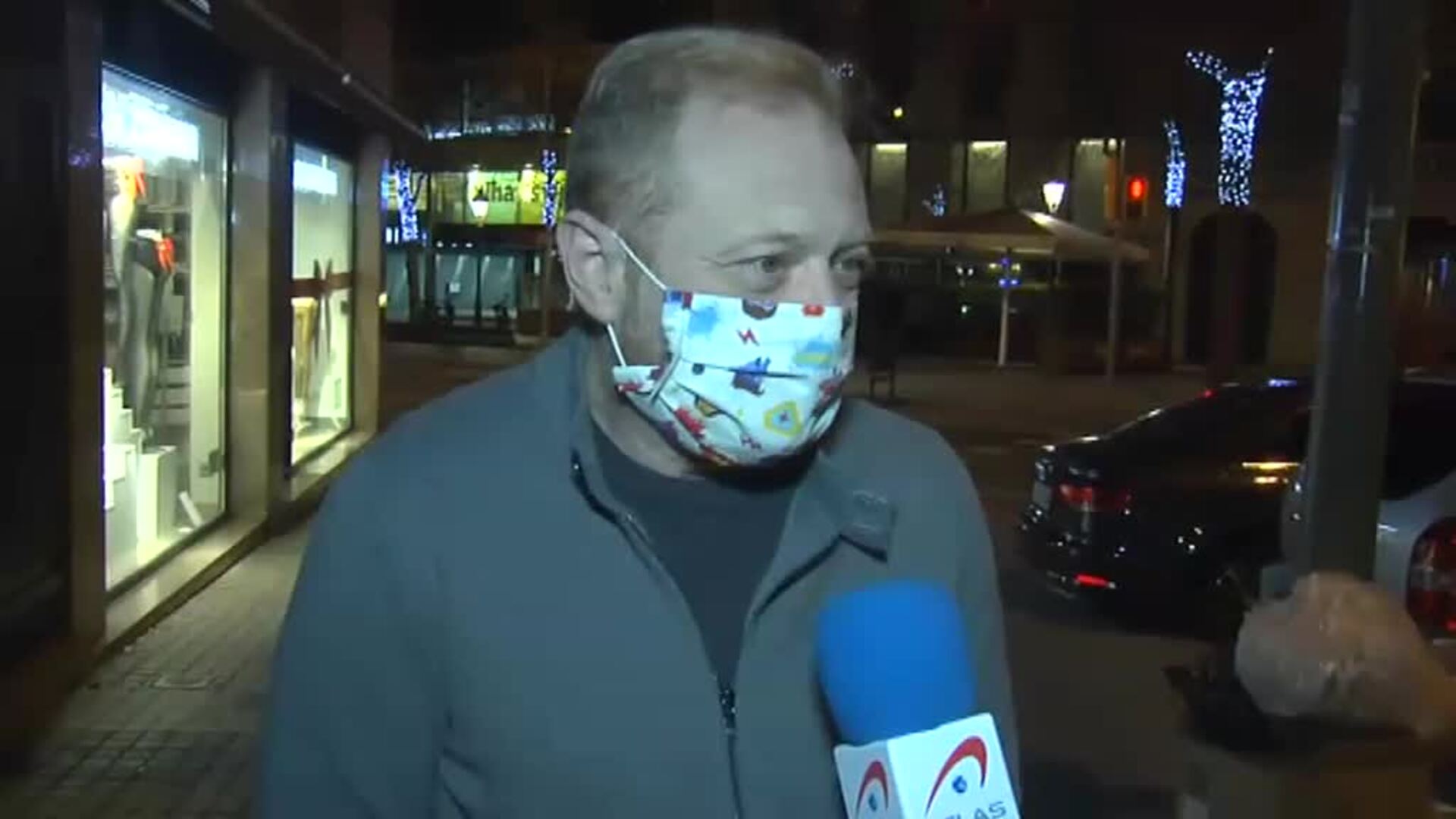 El toque de queda deja las calles vacías en Nochebuena