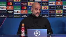 Pep Guardiola, entrenador del Manchester City, halaga a Luis Enrique