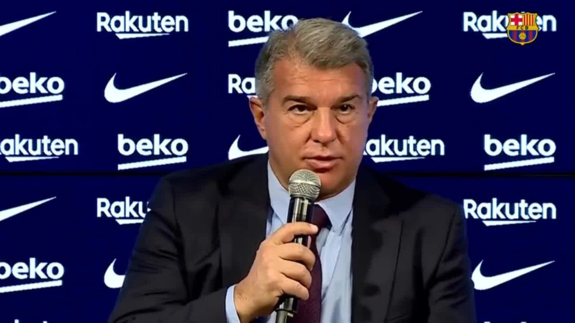 Laporta asegura haber fichado a Torres antes de tener &quot;el margen salarial para inscribirlo&quot;