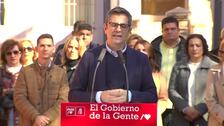 Bolaños acusa a los gobiernos del PP de «desmantelar» la sanidad y pide a Feijóo que escuche a la calle