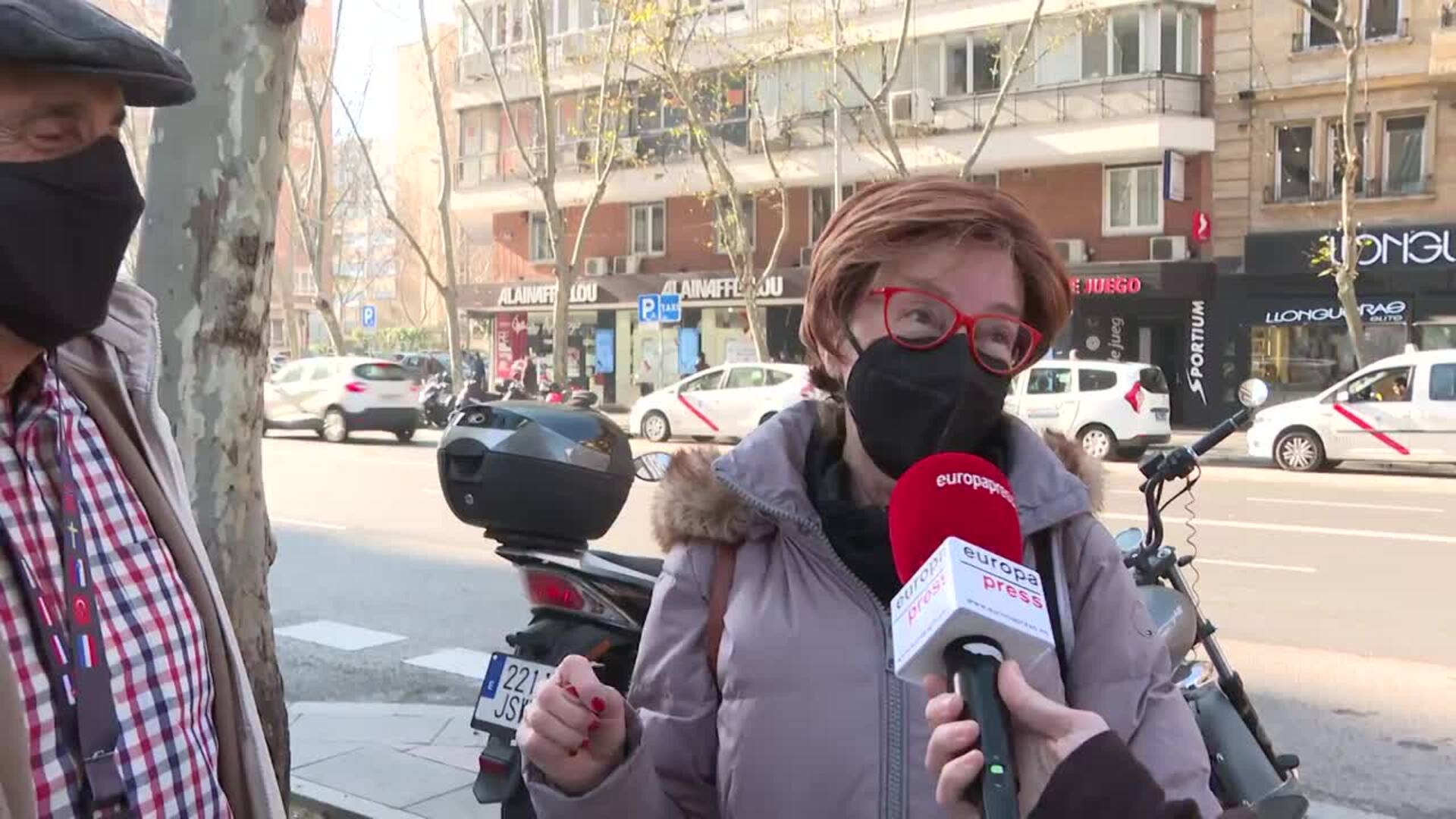 Vecinos de Madrid explican sus propósitos para este 2022