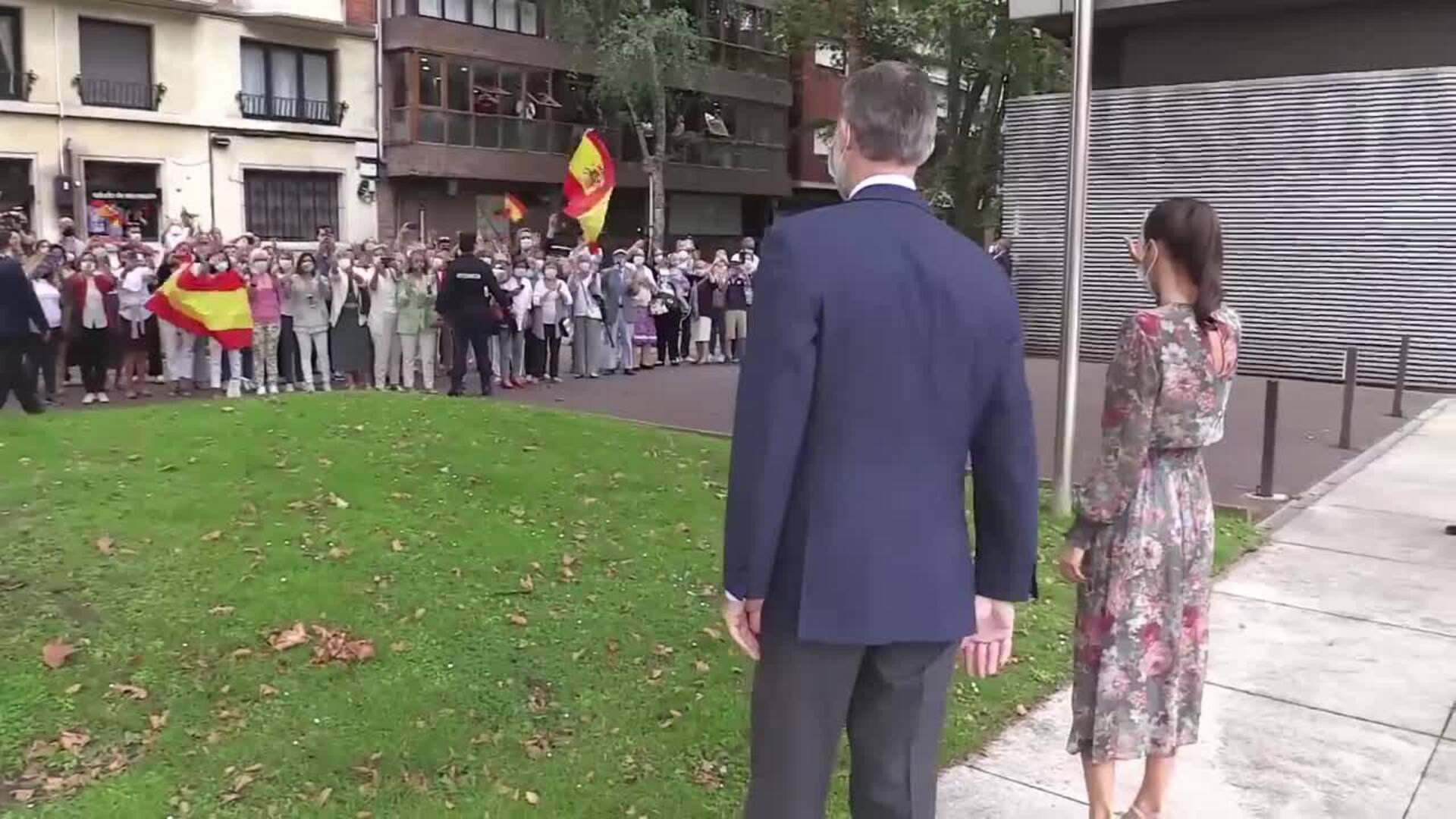 Los Reyes Don Felipe y Doña Letizia visitan el País Vasco