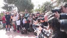 Carmen Machi descubre un monolito en su honor en Málaga