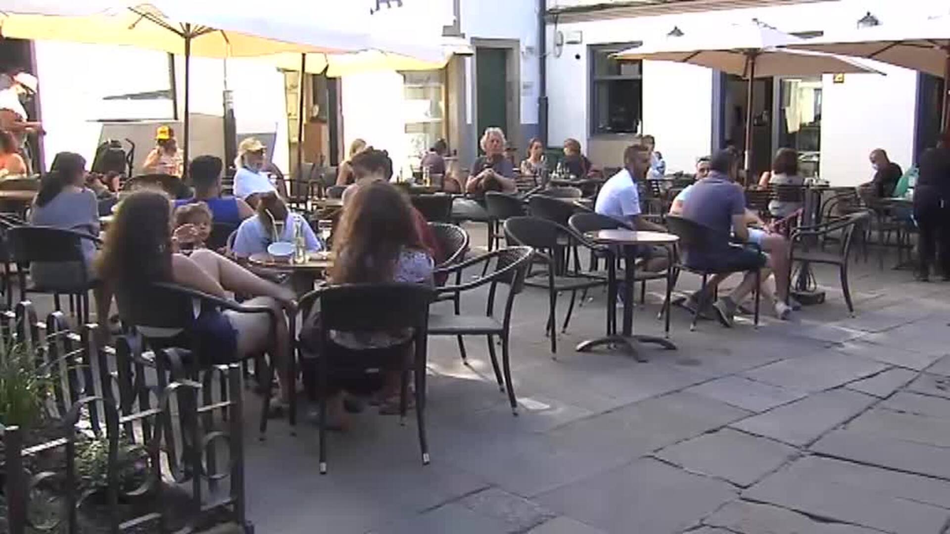 Santiago de Compostela aguarda su día grande sin peregrinos y sin aglomeraciones de turistas