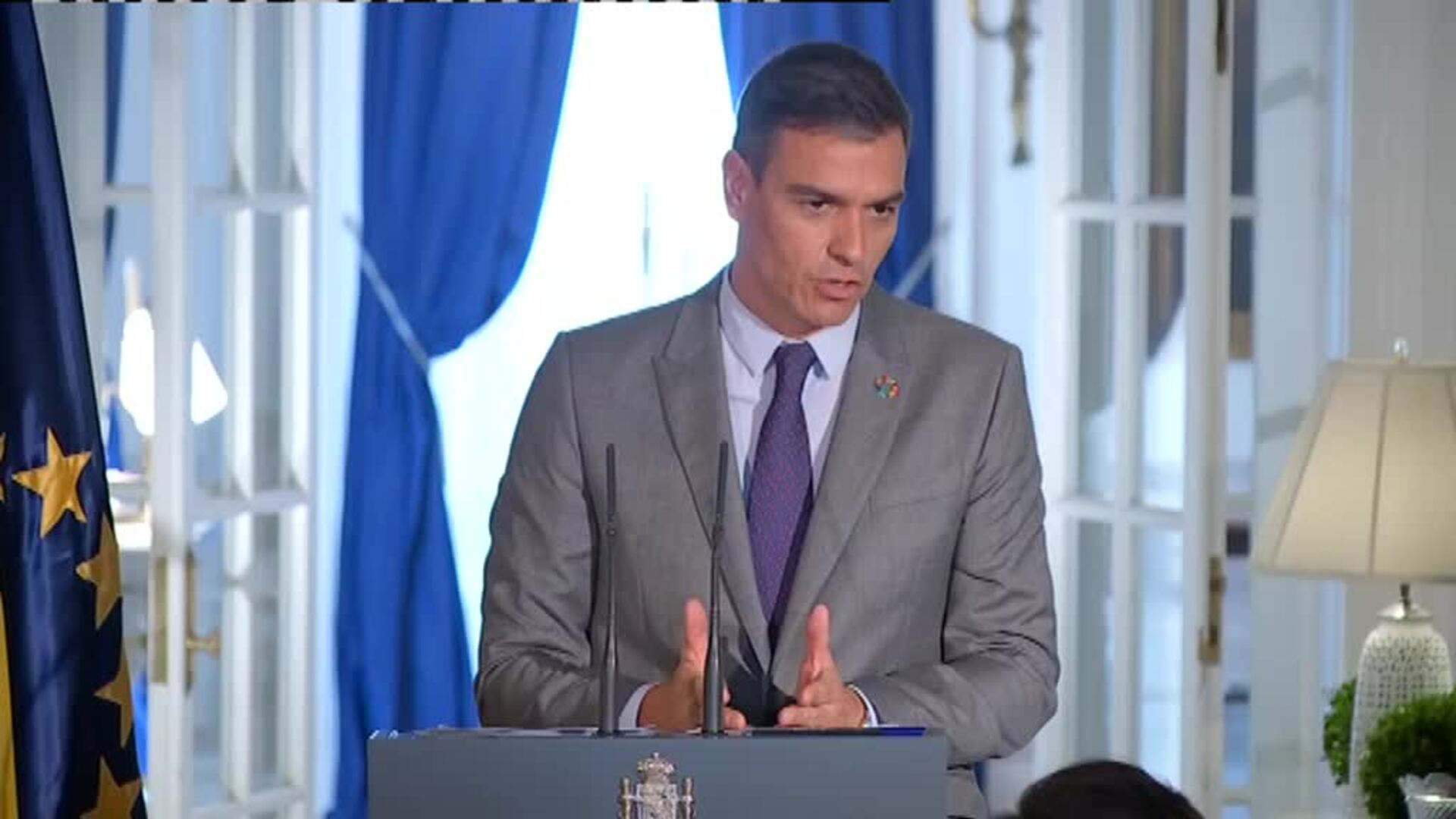 Sánchez sobre la entrada de Ghali y la imputación de Laya: &quot;España actuó conforme a la ley&quot;