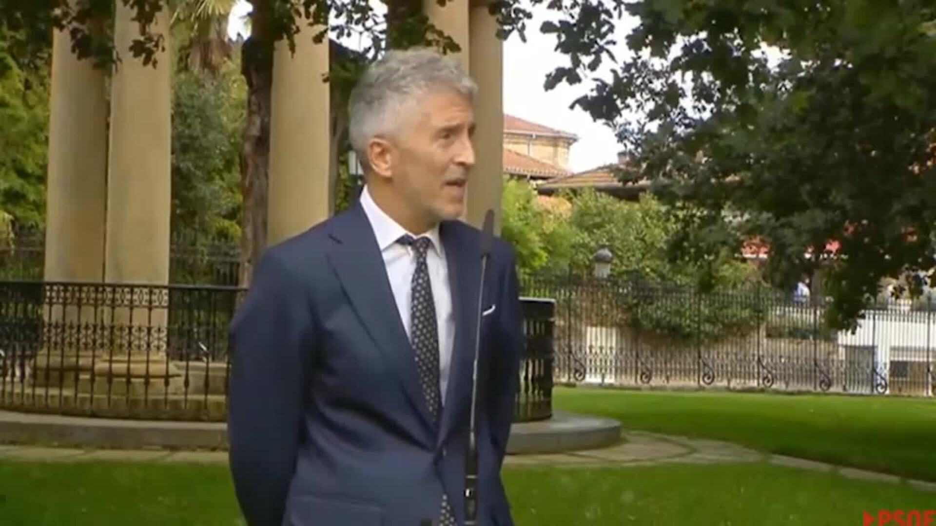 Marlaska llama a los partidos del Estado a mirar el acuerdo PNV-PSE