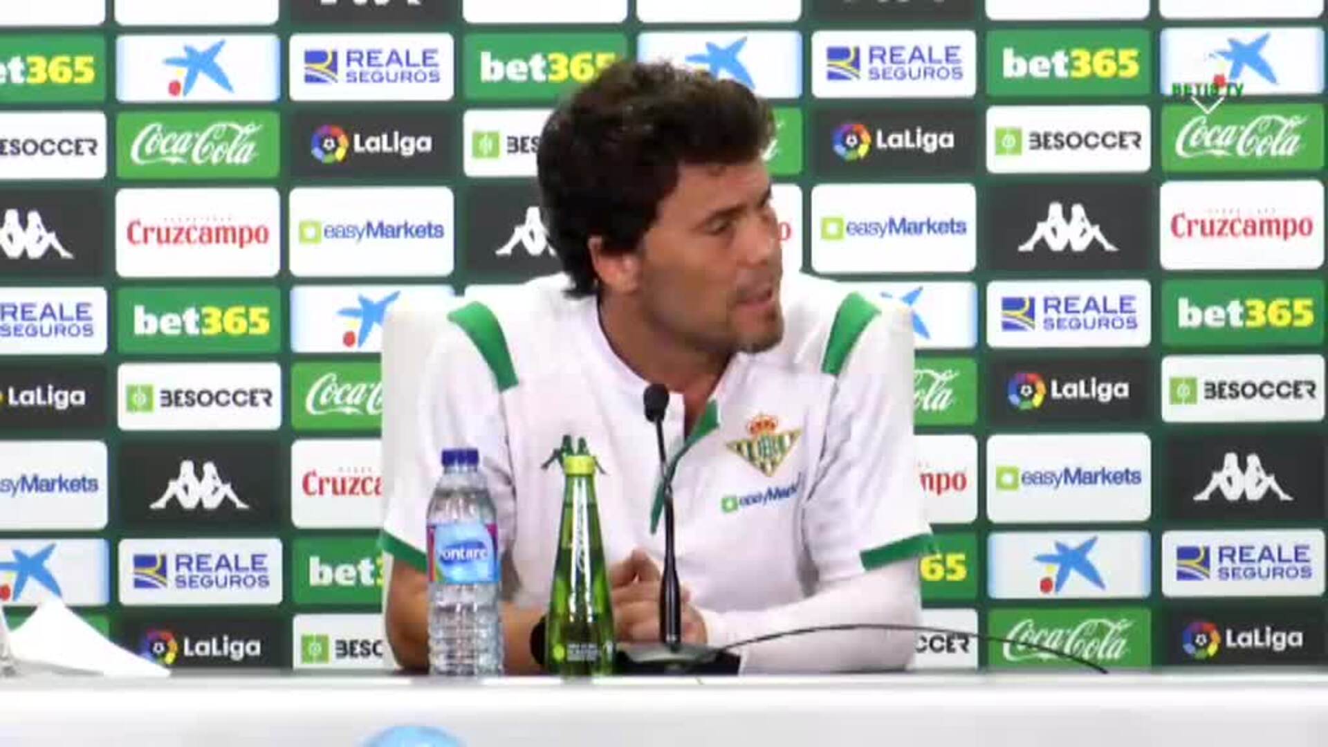 Rubi: &quot;Soy tajante. Es imposible que el Betis pierda la categoría&quot;
