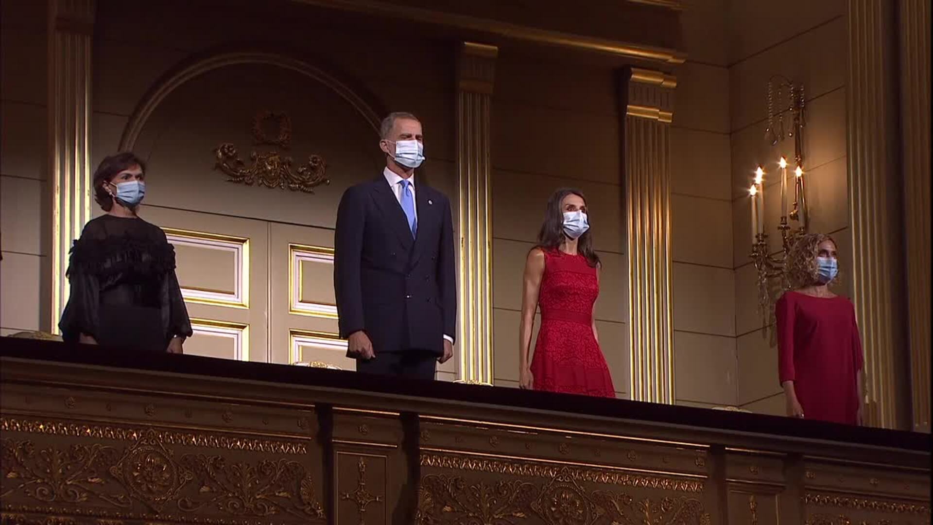 Los Reyes presiden la inauguración de la temporada del Teatro Real