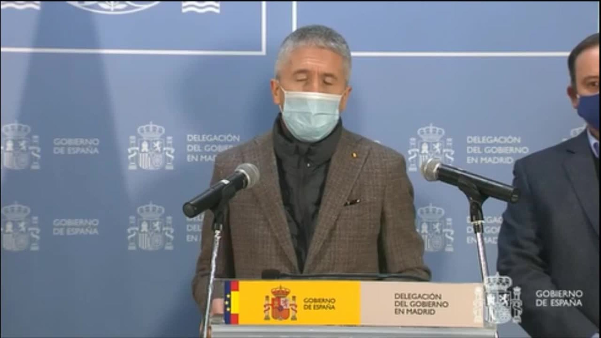 Marlaska informa de al menos tres muertos como consecuencia de &#039;Filomena&#039;