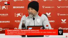 Sampaoli censura el mercado: «Los jugadores son como una lata de tomate»