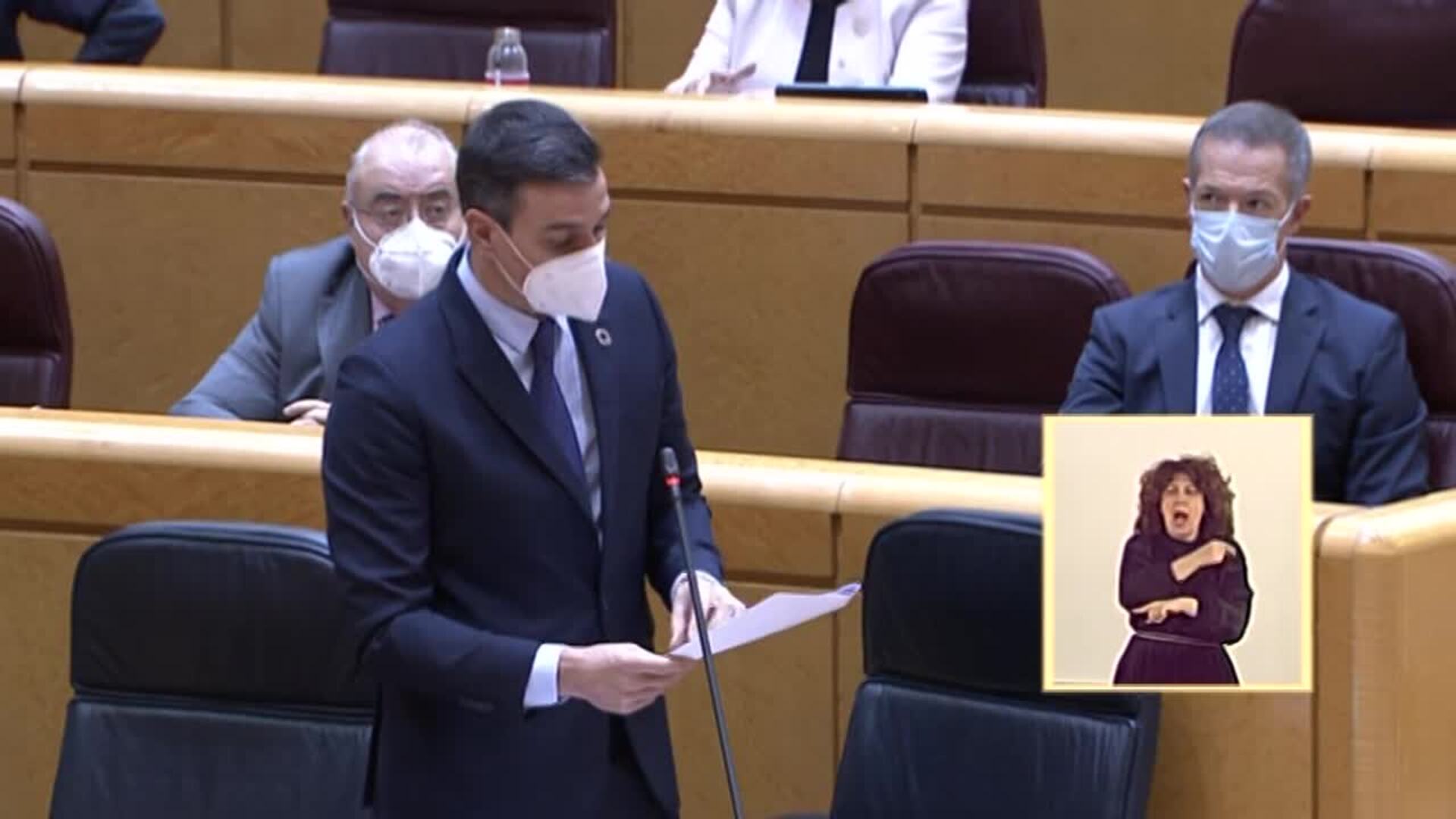 Sánchez mantiene el objetivo de vacunar al 70% de la población en verano