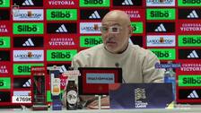 De la Fuente disculpa a Íñigo Martínez y descarta a Ferran para el partido de Róterdam