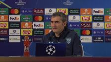 Valverde: "Está claro que los favoritos son ellos, pero el partido hay que jugarlo"