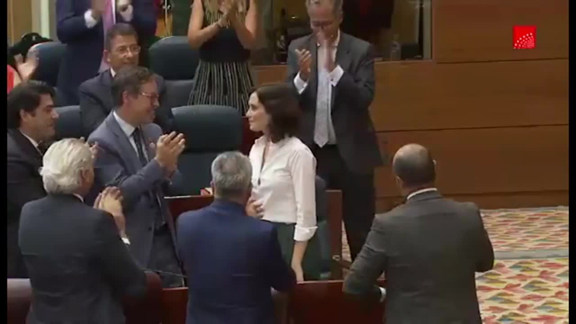 Isabel Díaz Ayuso, proclamada nueva presidenta de la Comunidad de Madrid