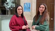 Aparecen pegatinas contra el turismo en el centro de Málaga