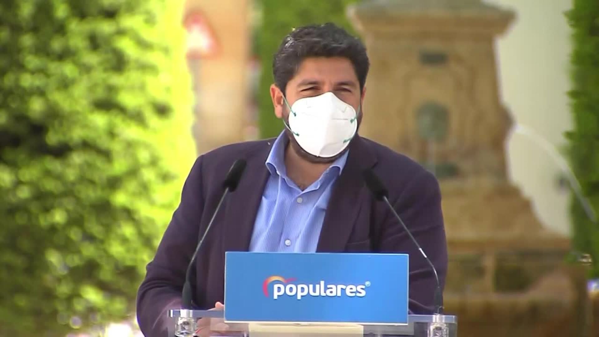 López Miras sostiene que Sánchez ha delegado la pandemia a las comunidades