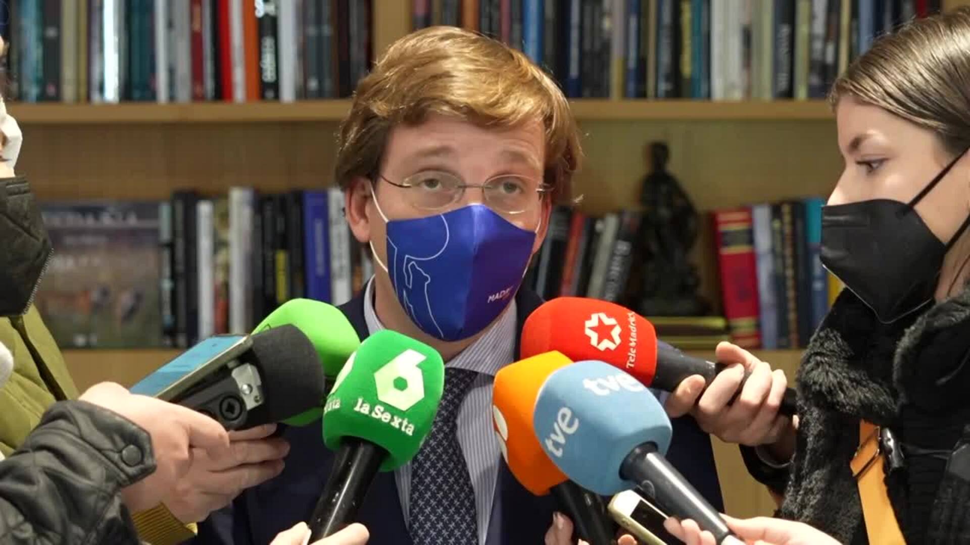 Almeida lamenta verse &quot;abocados a una prórroga presupuestaria&quot;