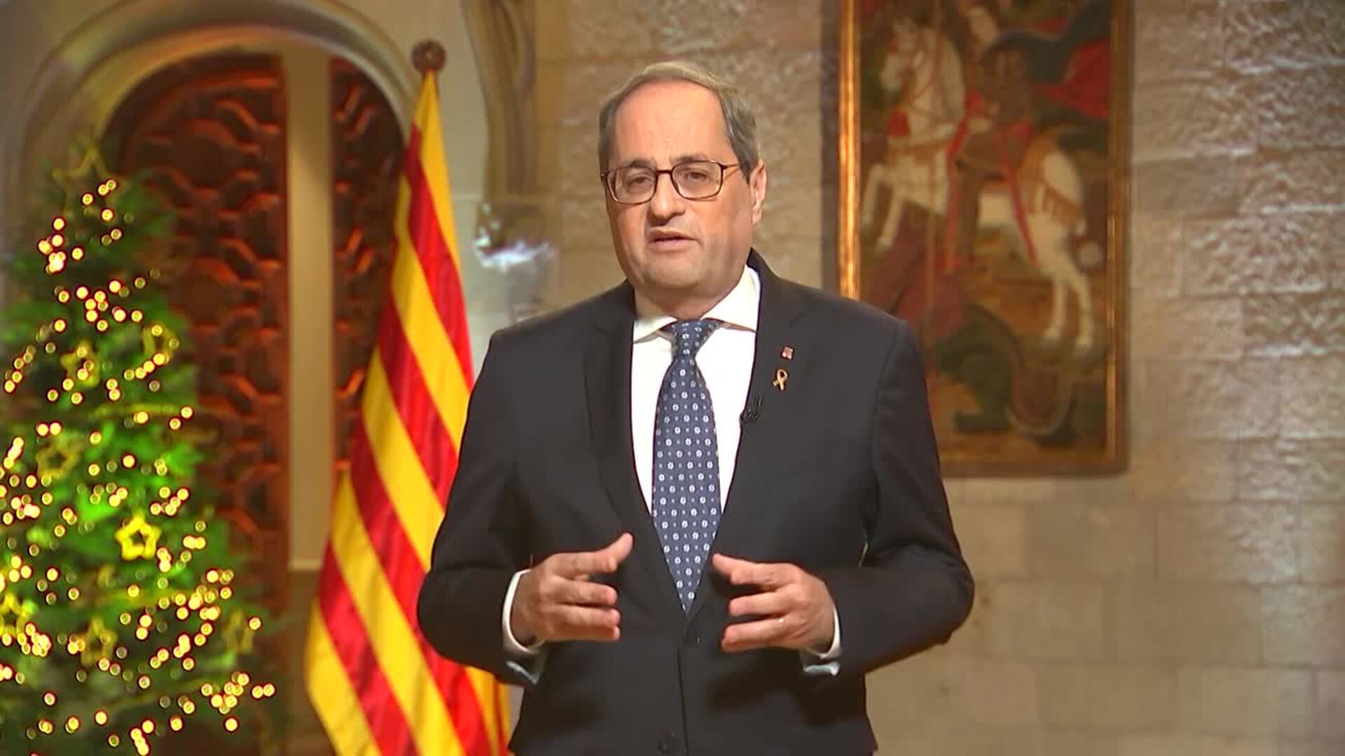 Torra rechaza cualquier solución que no pase por la autodeterminación