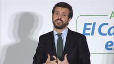 El PP andaluz escenifica ante Pablo Casado su distanciamiento de Vox