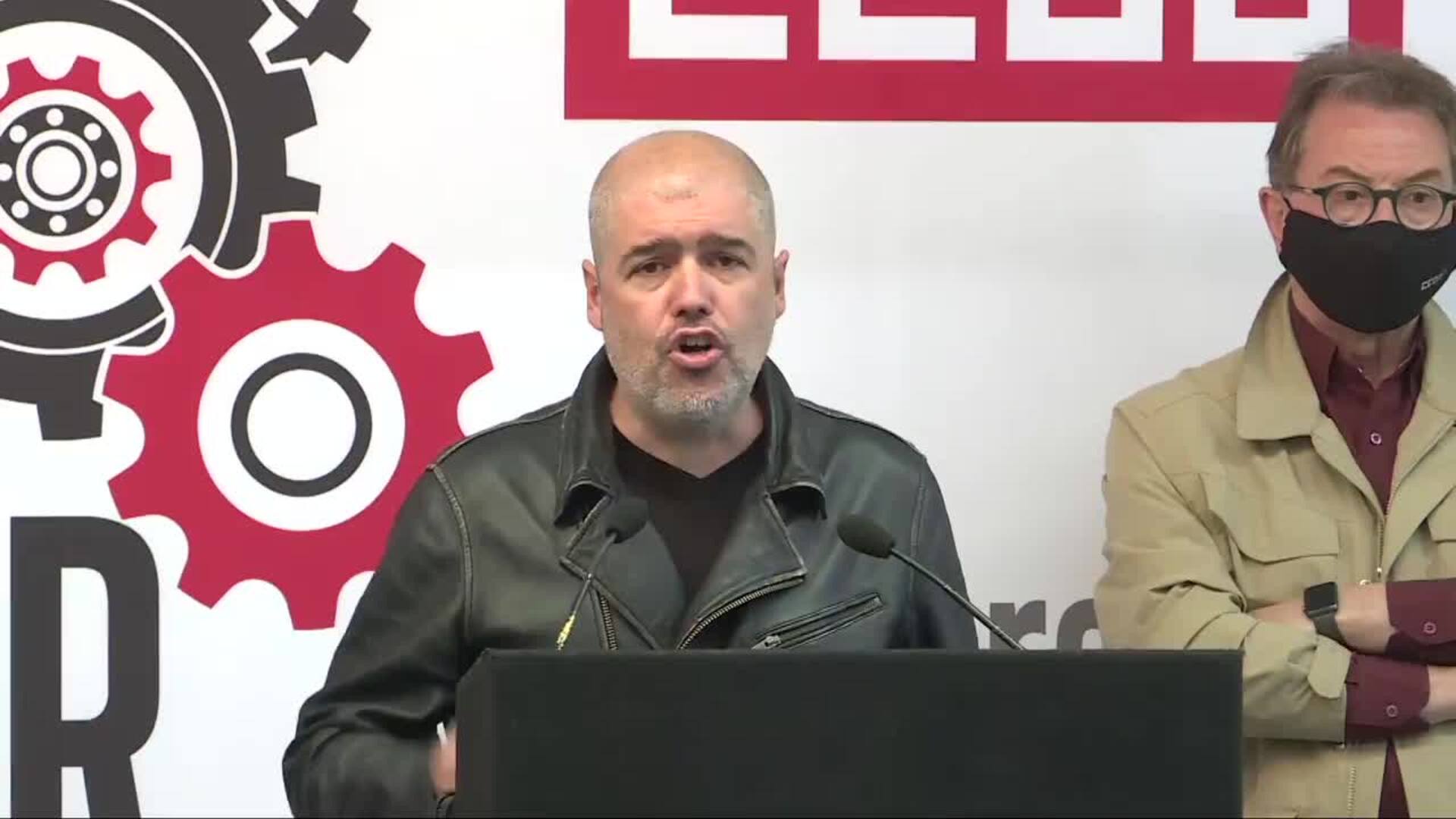 CC.OO. y UGT toman las calles en más 70 ciudades españolas este 1 de mayo