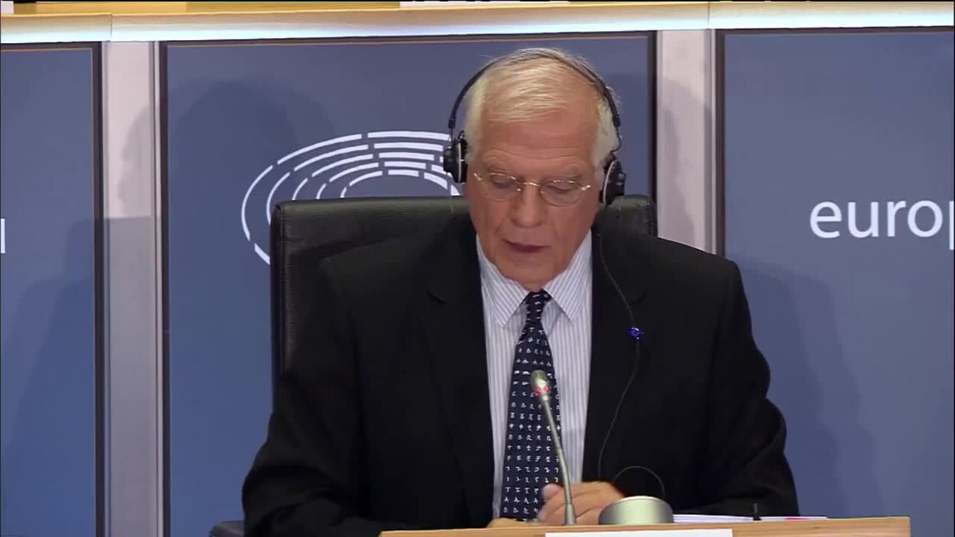 Borrell avanza más sanciones a responsables venezolanos