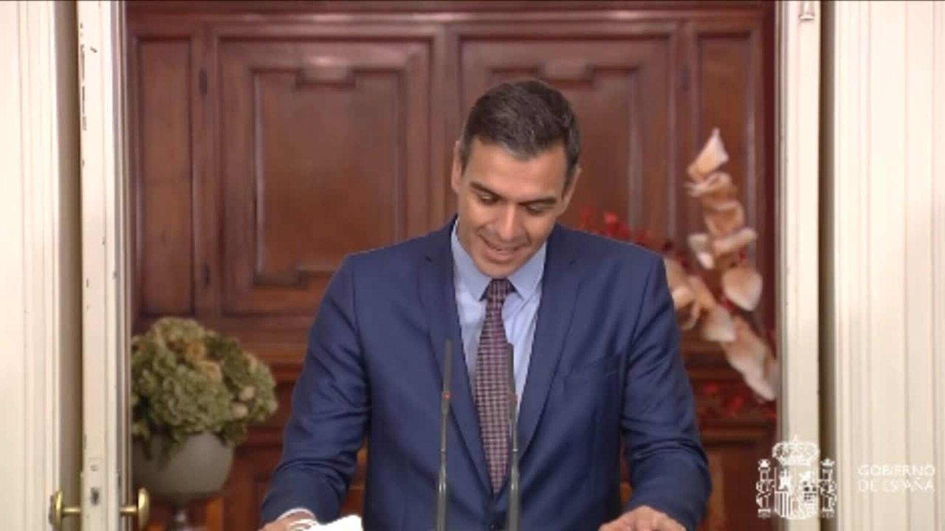 Sánchez subraya en Roma el apoyo del Gobierno a la cultura y arte español