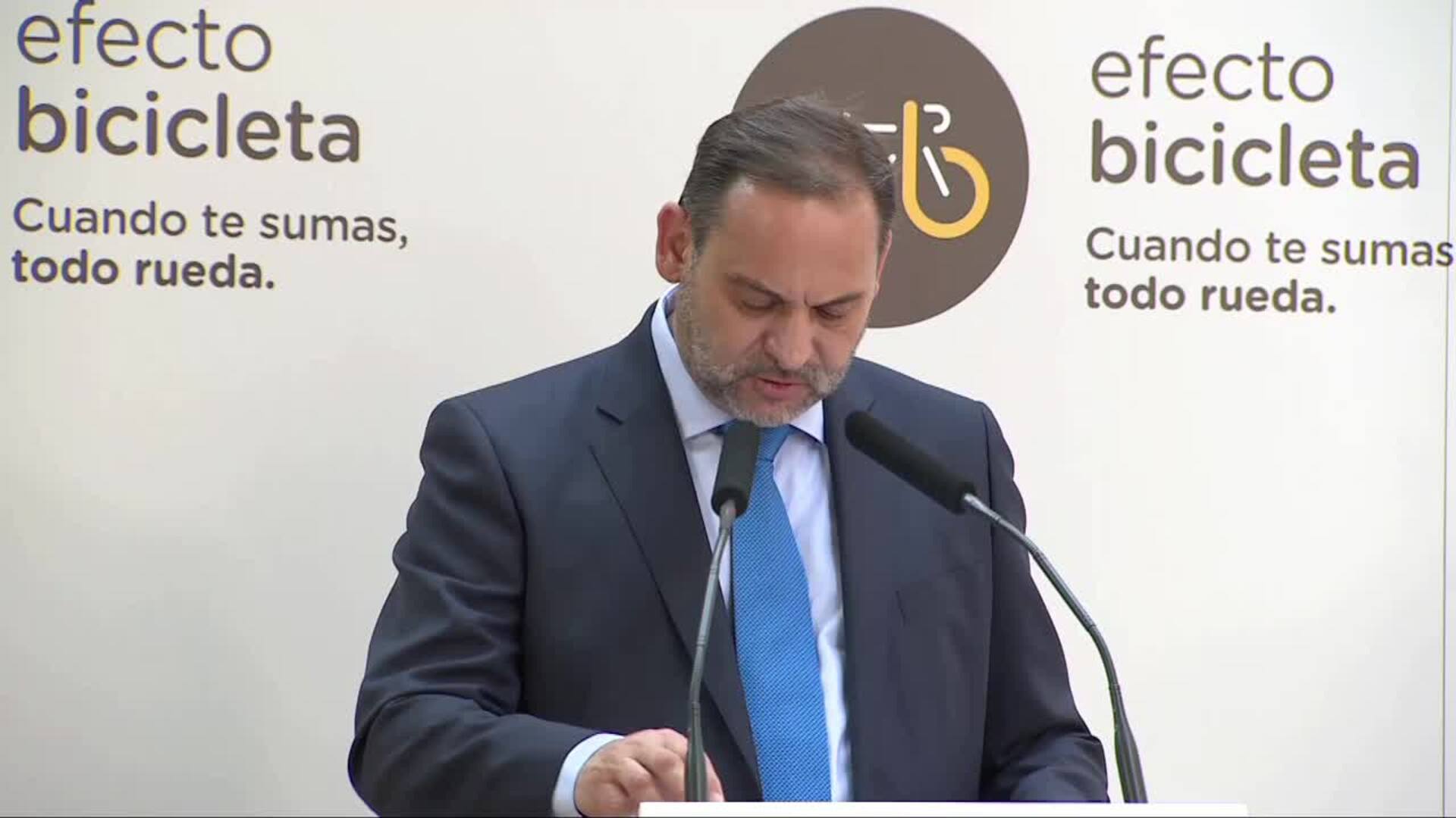 Ábalos adelanta la aprobación de la &#039;Estrategia Estatal por la Bicicleta&#039; en el Consejo