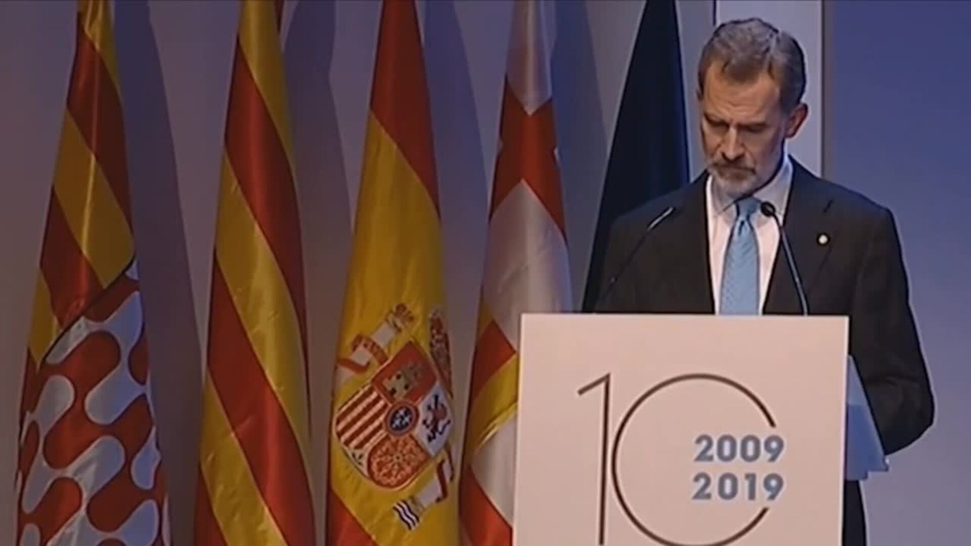 El Rey reivindica la contribución de Cataluña al proyecto democrático