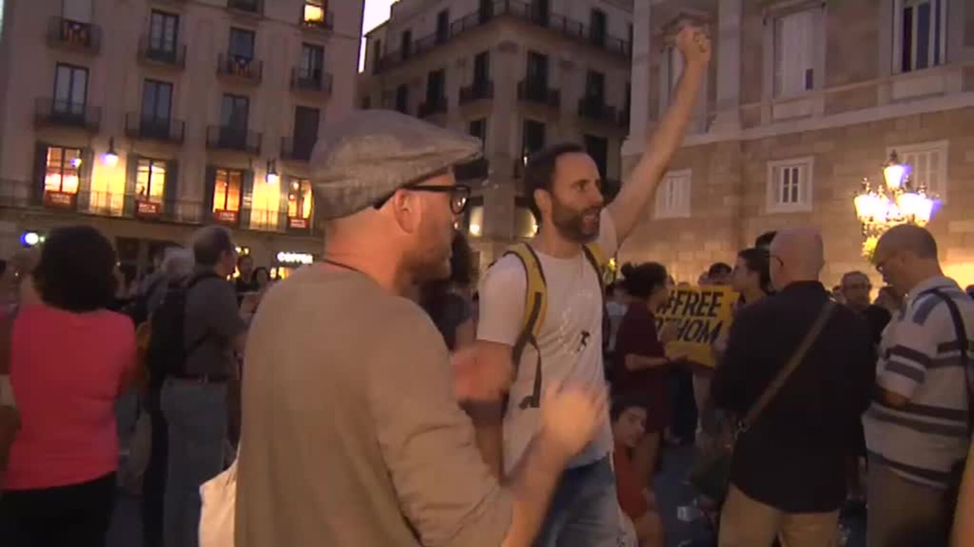 La ANC concentra a 200 personas para protestar por la prisión provisional de los miembros de los CDR