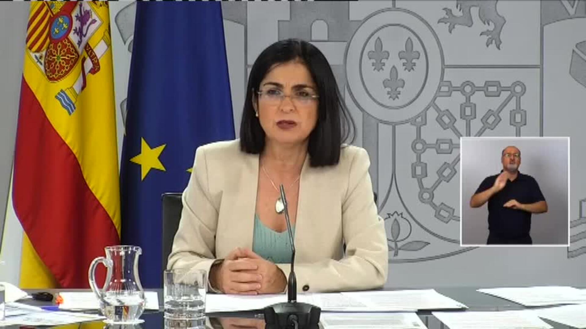 Darias: &quot;Las comunidades, dentro de su competencia, pueden requerir la prueba de vacunación&quot;