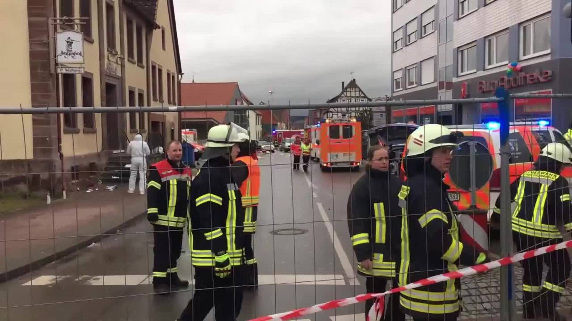 Más de 30 heridos en un atropello intencionado en Alemania