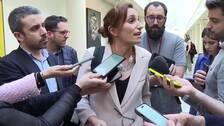 Mónica García ve como "debates sanos" las críticas de Sumar al plan de defensa de Sánchez