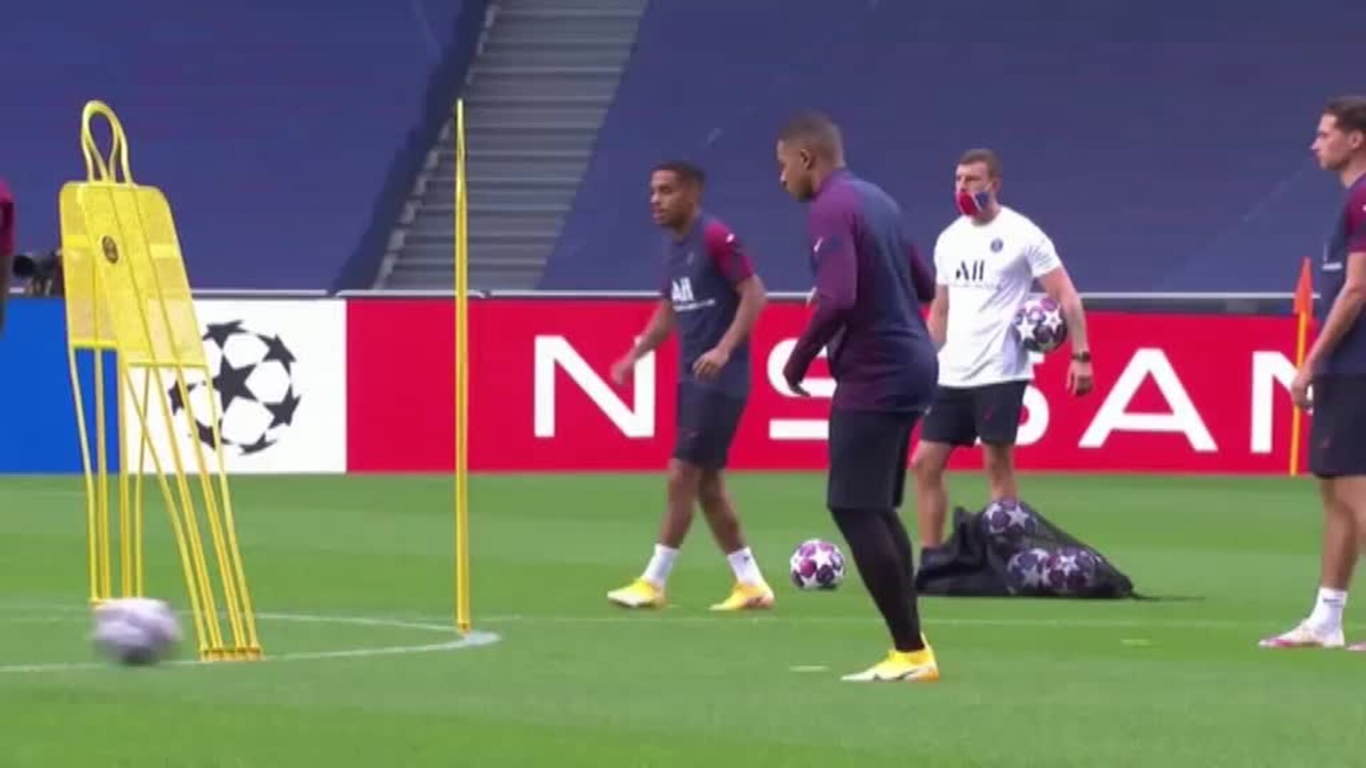 Messi se prepara para su debut como jugador del PSG ante el Reims