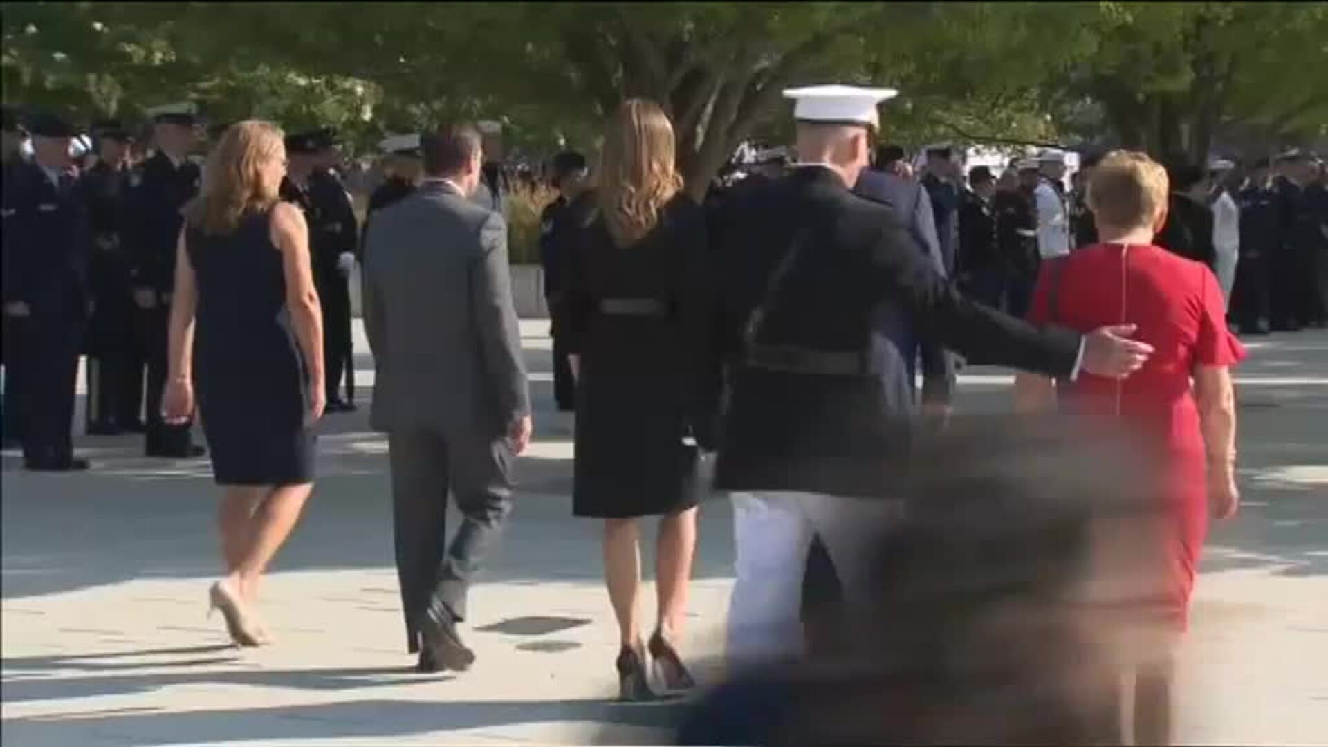 Trump acude al Pentágono para rememorar los ataques del 11-S