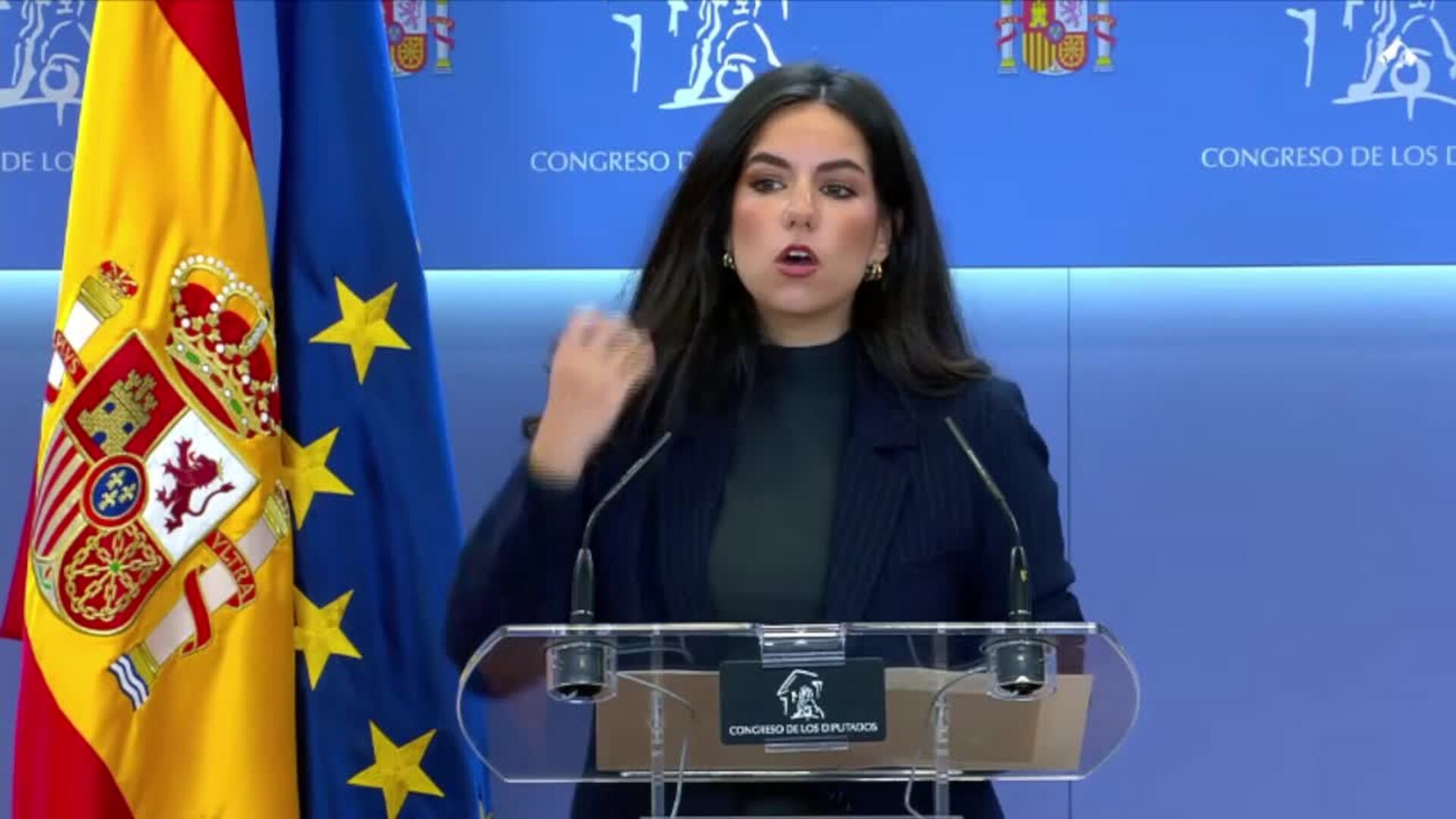 Vox asegura que "todos y todas estaban callados" en el PSOE ante el acoso de Salazar