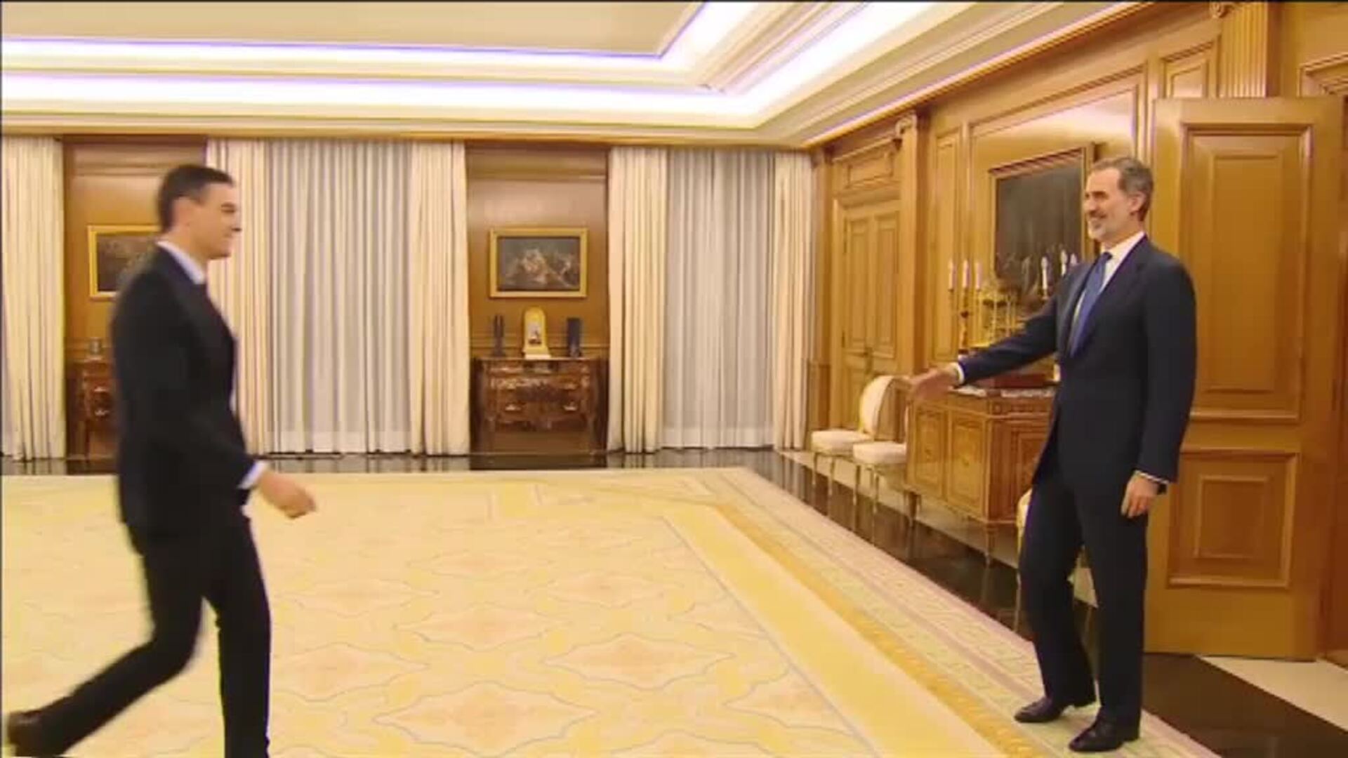 El rey recibe a Sánchez dentro de la ronda de contactos