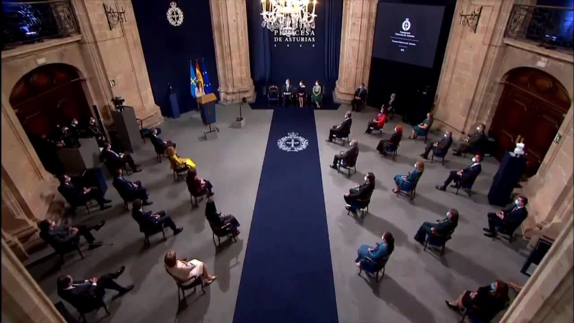 La princesa Leonor destaca la importancia de la solidaridad y la responsabilidad