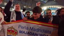 Más de un millar de madridistas se desplazan a Mánchester para seguir el partido contra el City