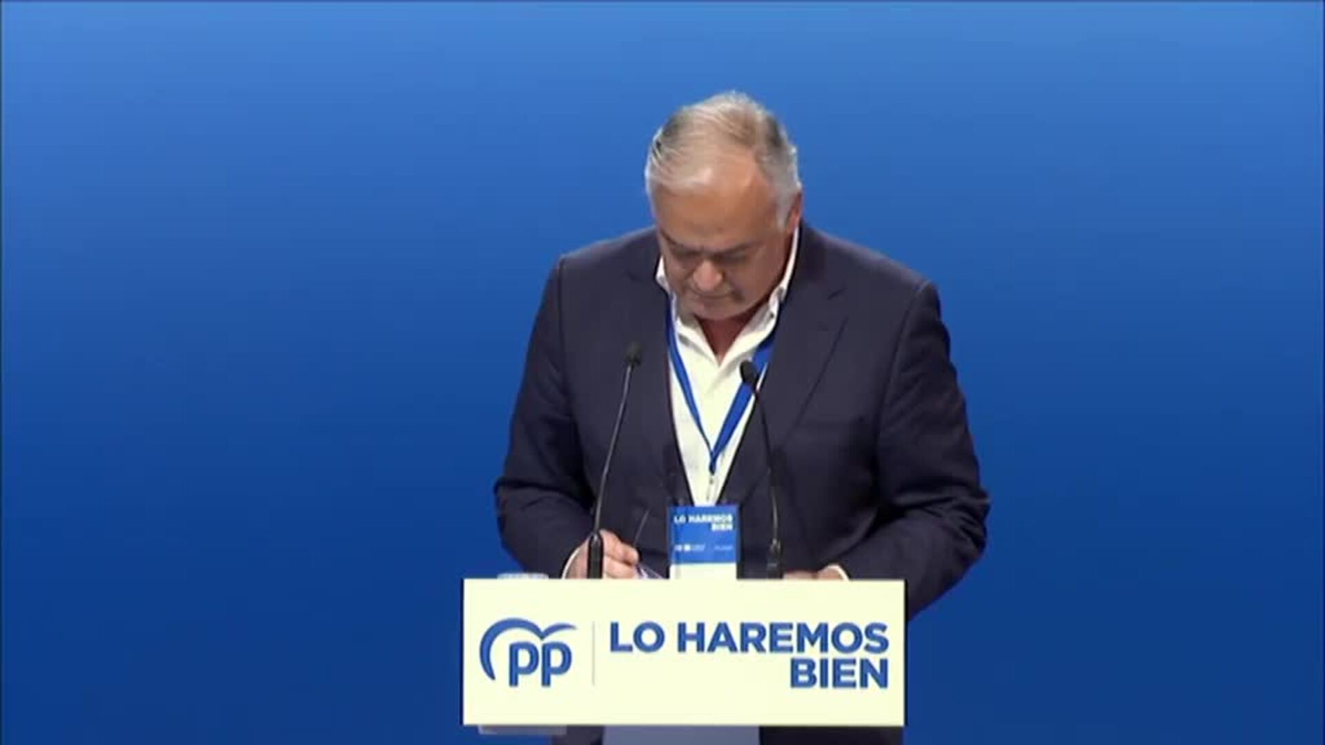 González Pons: &quot;Hoy reiniciamos el PP, abrimos etapa. No es una refundación, pero &#039;casi&#039;&quot;